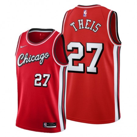 Herren NBA Chicago Bulls Trikot Daniel Theis 27 Nike 2021-2022 City Edition Throwback Swingman